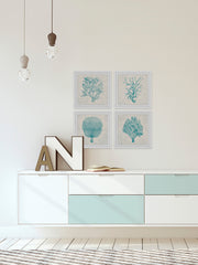 Coral Group Quadriptych