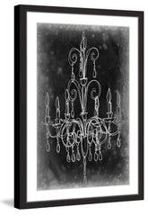 Chalkboard Chandelier II