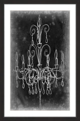 Chalkboard Chandelier II