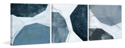 Adjacent Abstraction VI Triptych