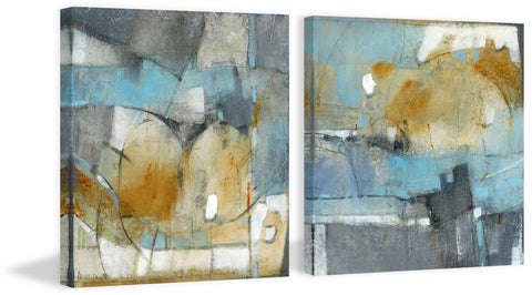 Aerial View III Diptych