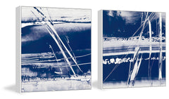 Blue Memories Diptych