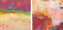Sunset Sand Diptych