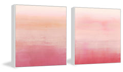 Pink Ombré Diptych