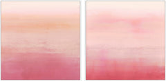 Pink Ombré Diptych