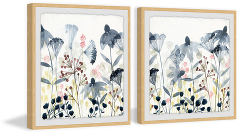 Happy Garden II Diptych