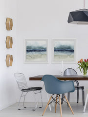 Deep Blue Sea II Diptych