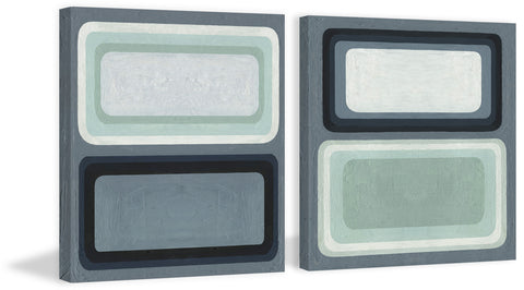 Maritime Colorfield III Diptych