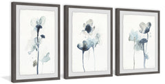 Midnight Blossoms IV Triptych