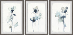 Midnight Blossoms IV Triptych