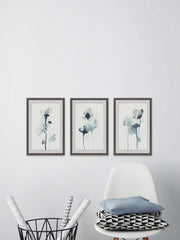 Midnight Blossoms IV Triptych