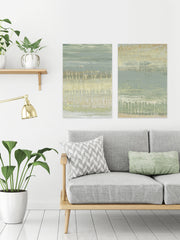 Muted Horizon III Diptych