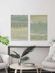 Muted Horizon III Diptych