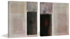 Muted Hues III Diptych