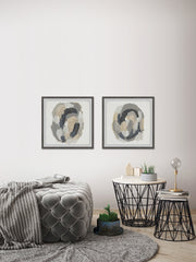 Neutral Vortex V Diptych