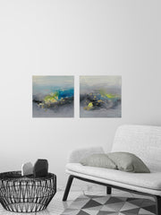 Color Storm Diptych