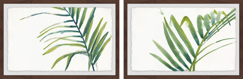 Palm Wonderful VII Diptych