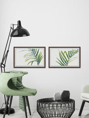 Palm Wonderful VII Diptych