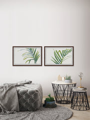 Palm Wonderful VII Diptych