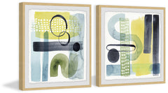 Refractions V Diptych