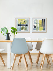 Refractions V Diptych