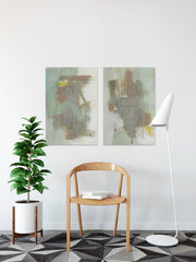 Retro Splash VI Diptych