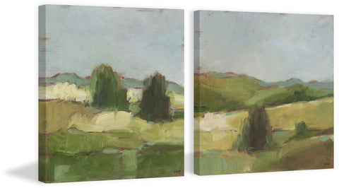 Rolling Pasture III Diptych