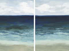 Ocean Deep Diptych