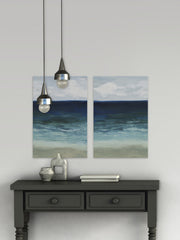 Ocean Deep Diptych