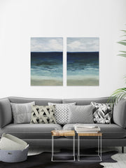 Ocean Deep Diptych