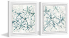 Sealife Batik XIII Diptych