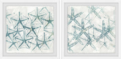 Sealife Batik XIII Diptych