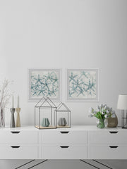 Sealife Batik XIII Diptych