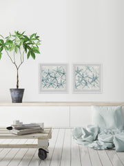 Sealife Batik XIII Diptych