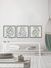 Seed Vessels IV Triptych