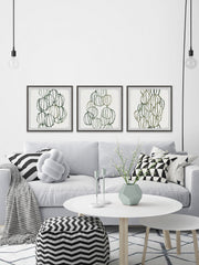 Seed Vessels IV Triptych