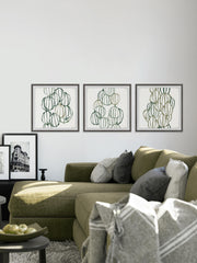 Seed Vessels IV Triptych