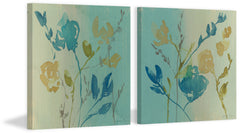 Spa & Sage Bouquet III Diptych