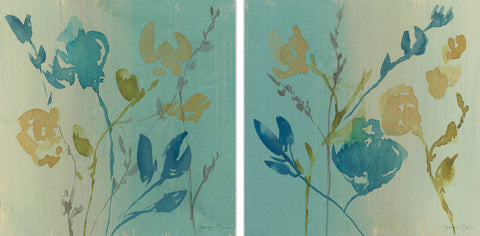 Spa & Sage Bouquet III Diptych