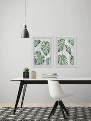 Split Leaf III Diptych