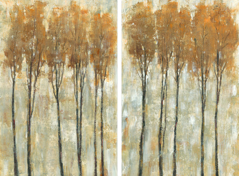 Standing Tall in Autumn III Diptych