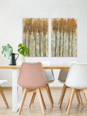 Standing Tall in Autumn III Diptych