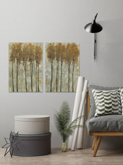 Standing Tall in Autumn III Diptych