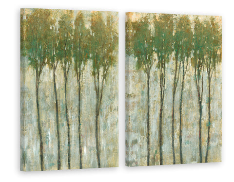 Standing Tall in Spring III Diptych