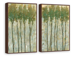 Standing Tall in Spring III Diptych