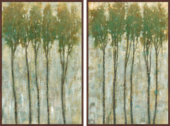 Standing Tall in Spring III Diptych