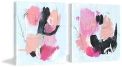 Barbie Smear Diptych