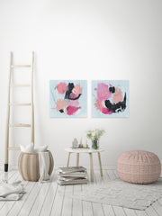 Barbie Smear Diptych