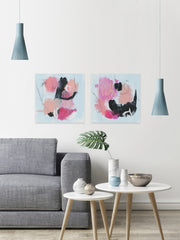 Barbie Smear Diptych