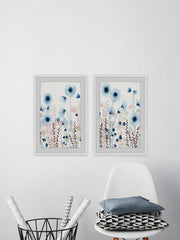 Sweet Flower Field III Diptych